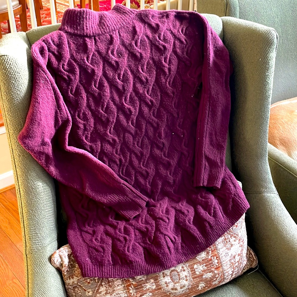 Gently worn Talbots limited edition soft sweater